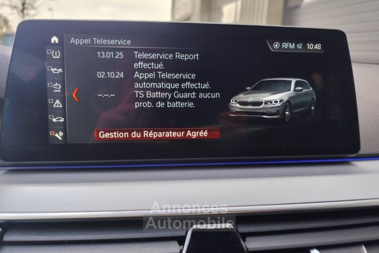 BMW Série 5 Touring  serie g31 525d 265 ch bva8 luxury affichage tete haute sieges electriques et chauffants camera de recul attelage origine - <small></small> 24.990 € <small>TTC</small> - #26