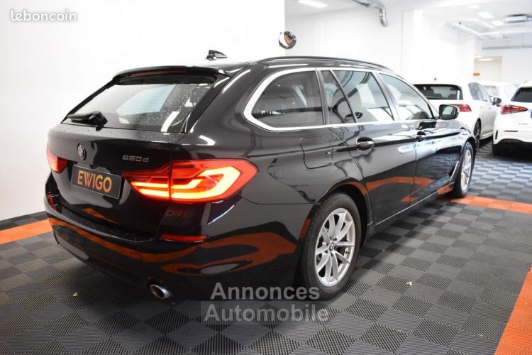 BMW Série 5 Touring 2.0 520D 190ch LUXURY CAMERA 360 3D SIEGES CHAUFFANTS SUIVI CONSTRUCTEUR GA... - <small></small> 26.990 € <small>TTC</small> - #4