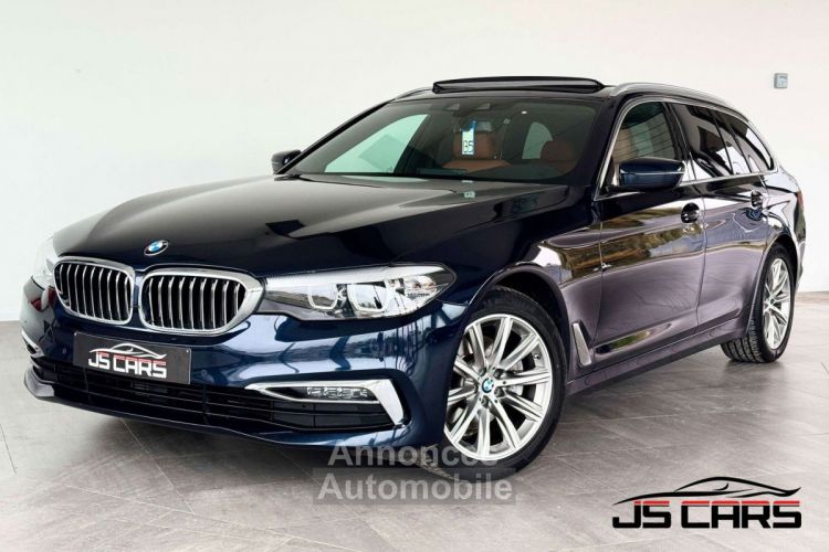 BMW Série 5 Touring 518 d LUXURY TOIT OUVR. CAMERA ATTELAGE TVA - <small></small> 24.990 € <small>TTC</small> - #1