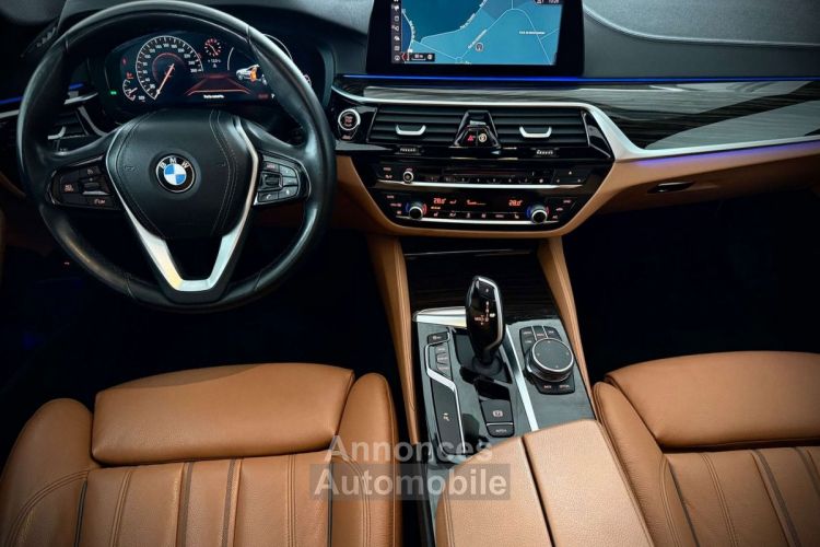 BMW Série 5 Touring 518 d LUXURY TOIT OUVR. CAMERA ATTELAGE TVA - <small></small> 24.990 € <small>TTC</small> - #15