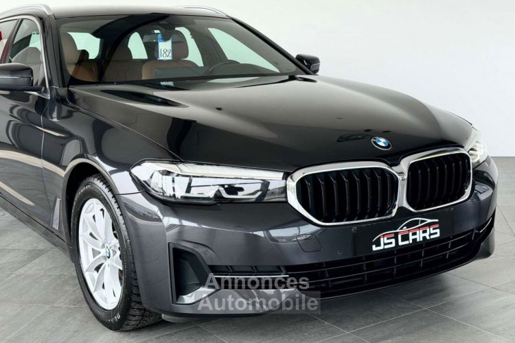 BMW Série 5 Touring 518 dA 1ERPRO COCKPIT CAMERA ATTELAGE CUIR TVA - <small></small> 27.990 € <small>TTC</small> - #9