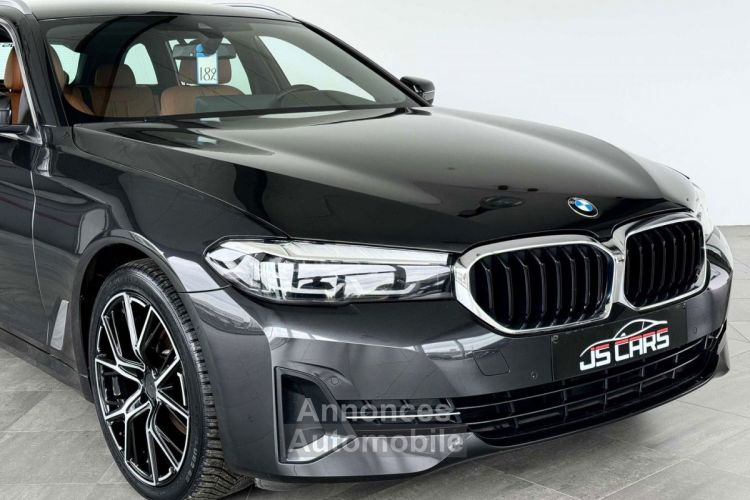 BMW Série 5 Touring 518 dA 1ERPRO COCKPIT CAMERA ATTELAGE CUIR TVA - <small></small> 25.990 € <small>TTC</small> - #9