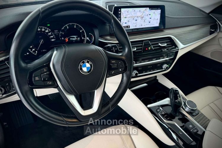 BMW Série 5 Touring 520 dA LUXURY LINE 1ERPRO ATTELAGE CUIR TVA - <small></small> 22.990 € <small>TTC</small> - #12