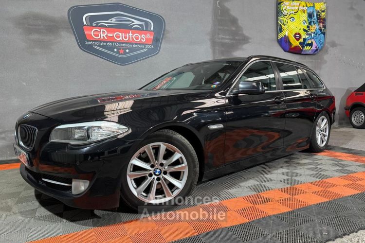 BMW Série 5 Touring 520da Luxury 185cv Cuir crochet attelage GPS Carnet et factures 168.000kms Garantie 6 mois - <small></small> 13.990 € <small>TTC</small> - #4