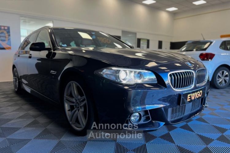 BMW Série 5 Touring F11 LCI 3.0L 250ch 530D M-SPORT XDRIVE BVA Toit Ouvrant Bleu Foncé intérieu... - <small></small> 26.990 € <small>TTC</small> - #6