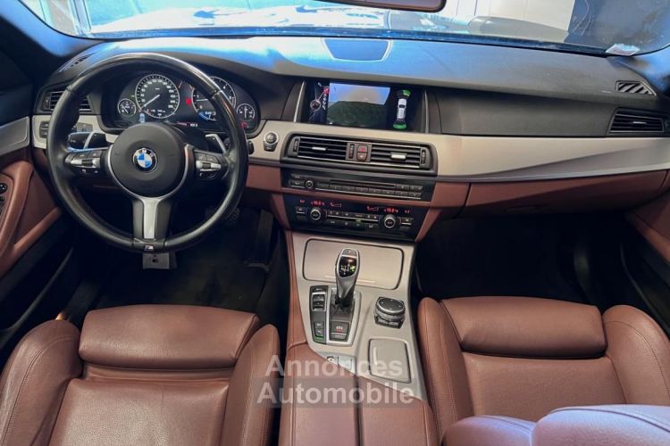 BMW Série 5 Touring F11 LCI 3.0L 250ch 530D M-SPORT XDRIVE BVA Toit Ouvrant Bleu Foncé intérieu... - <small></small> 26.990 € <small>TTC</small> - #15