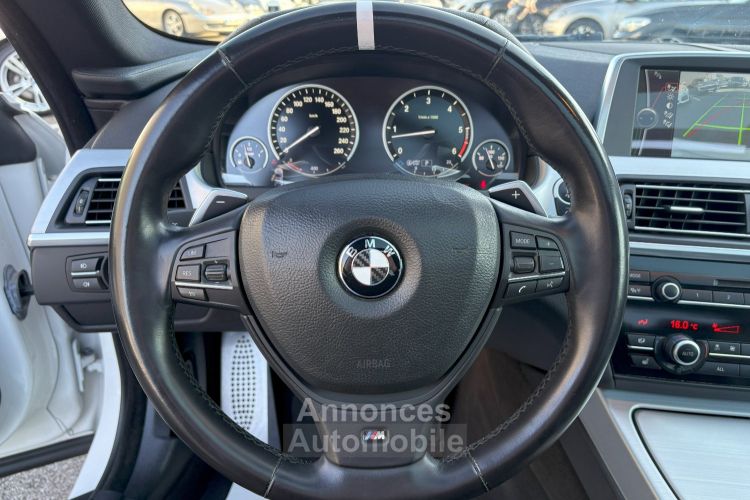 BMW Série 6 640d XDRIVE M-SPORT 313ch (F13) BVA8 - <small></small> 26.900 € <small>TTC</small> - #17