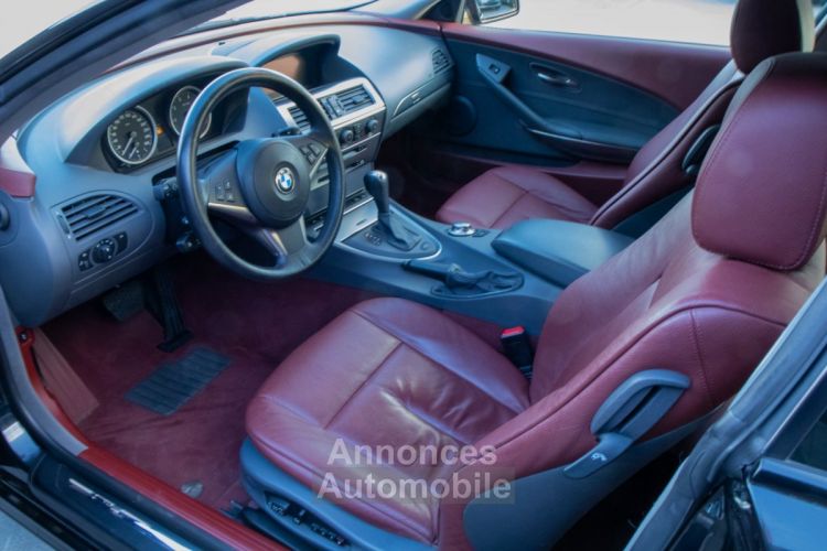 BMW Série 6 645 CiA 4.4 V8 Coupé - HISTORIEK XENON CRUISECONTROL MEMORYSEATS - <small></small> 18.999 € <small>TTC</small> - #13