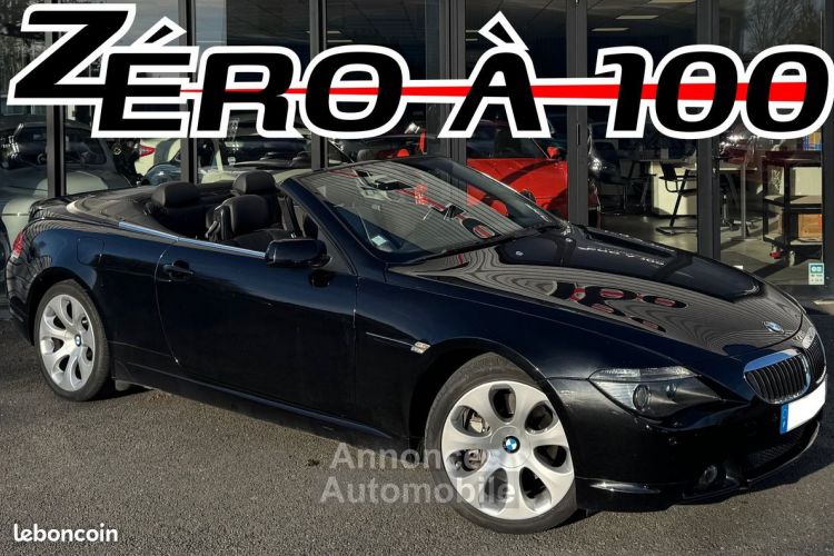 BMW Série 6 650i 4.8 i V8 E64 Cabriolet 367cv Boîte auto - <small></small> 19.990 € <small>TTC</small> - #1