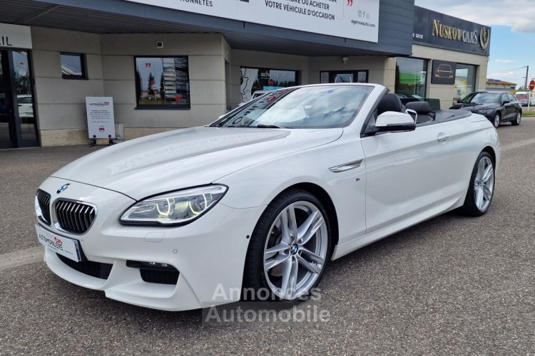BMW Série 6 Cabriolet 640d xDrive 313 ch M Sport A - <small></small> 49.990 € <small>TTC</small> - #2