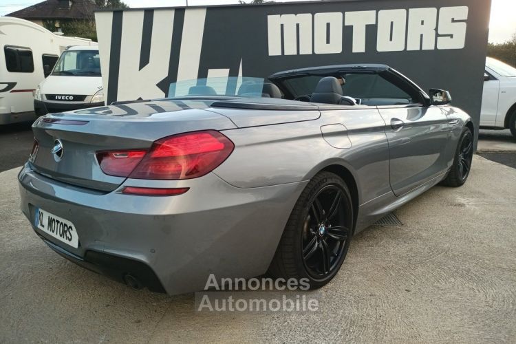 BMW Série 6 Cabriolet 640DA 313CH PACK M SPORT ( F12 ) FRANCAIS - <small></small> 32.500 € <small>TTC</small> - #4