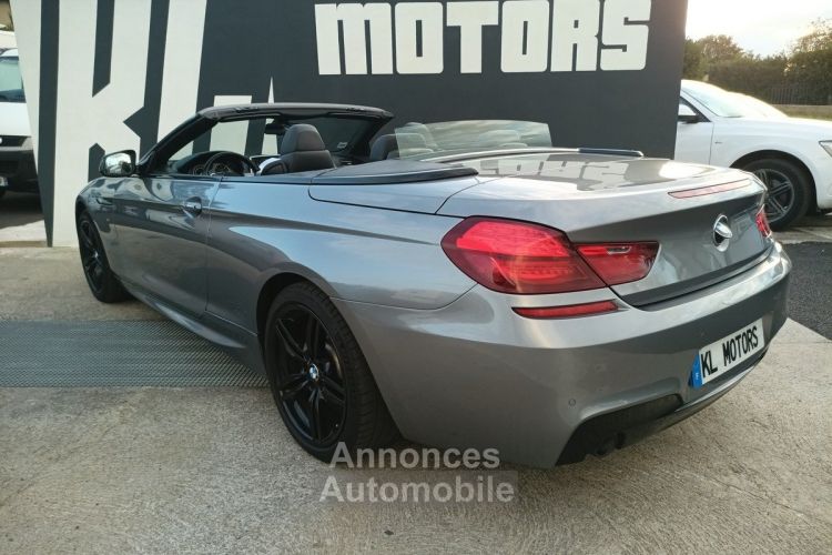 BMW Série 6 Cabriolet 640DA 313CH PACK M SPORT ( F12 ) FRANCAIS - <small></small> 32.500 € <small>TTC</small> - #6