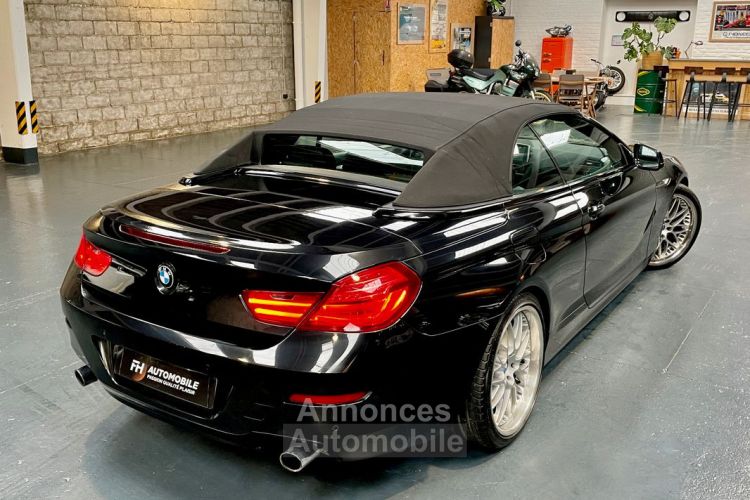 BMW Série 6 Cabriolet 640i 3.0L 320 ch Active Drive, Hi-Fi Professional Historique complet État remarquable - <small></small> 26.980 € <small>TTC</small> - #4