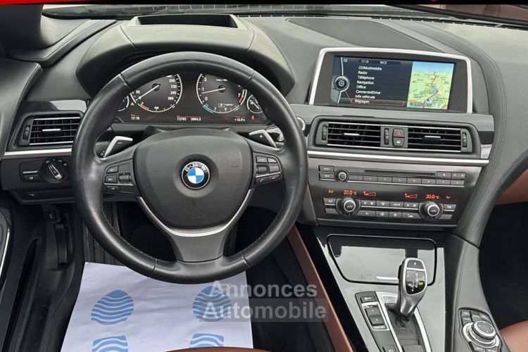 BMW Série 6 Cabriolet (F12) 640i 320 cv Boîte auto - <small></small> 31.990 € <small>TTC</small> - #14