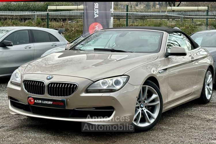 BMW Série 6 (F12) CABRIOLET 640i 320 CV BVA8 - <small></small> 32.990 € <small>TTC</small> - #1