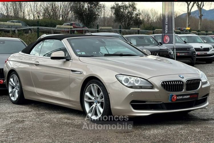 BMW Série 6 (F12) CABRIOLET 640i 320 CV BVA8 - <small></small> 32.990 € <small>TTC</small> - #3