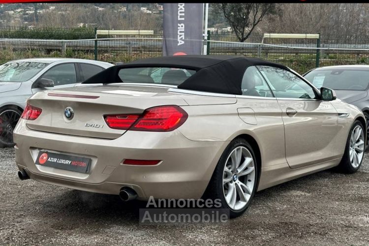 BMW Série 6 (F12) CABRIOLET 640i 320 CV BVA8 - <small></small> 32.990 € <small>TTC</small> - #5