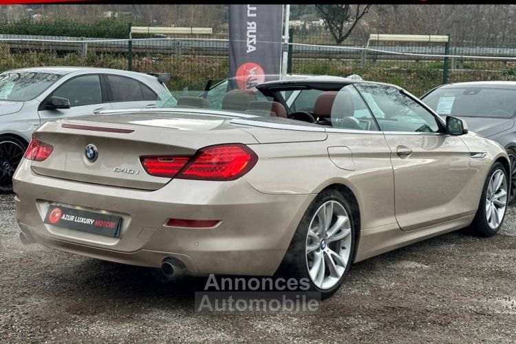 BMW Série 6 (F12) CABRIOLET 640i 320 CV BVA8 - <small></small> 32.990 € <small>TTC</small> - #6