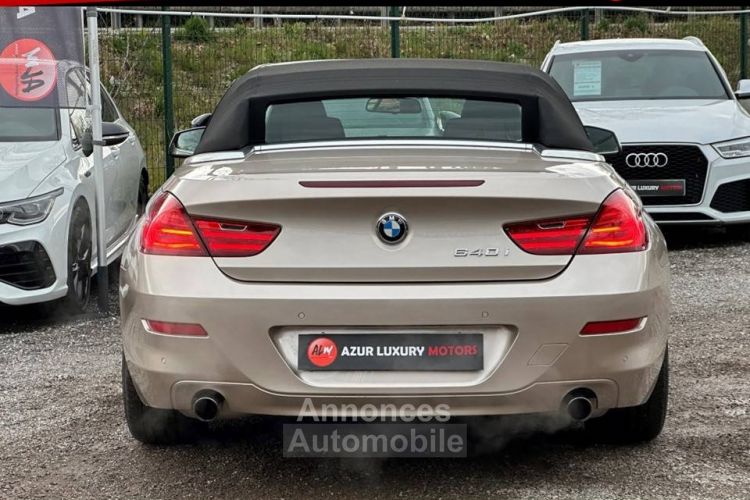 BMW Série 6 (F12) CABRIOLET 640i 320 CV BVA8 - <small></small> 32.990 € <small>TTC</small> - #7