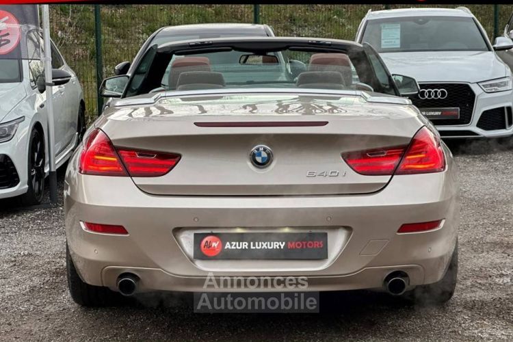 BMW Série 6 (F12) CABRIOLET 640i 320 CV BVA8 - <small></small> 32.990 € <small>TTC</small> - #8