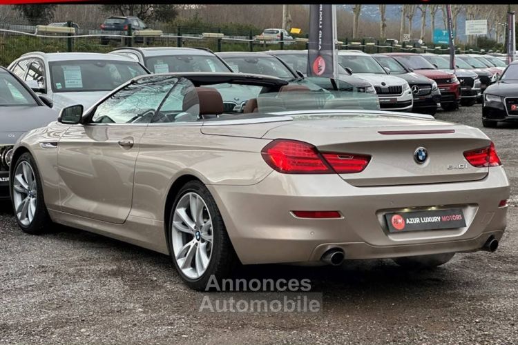 BMW Série 6 (F12) CABRIOLET 640i 320 CV BVA8 - <small></small> 32.990 € <small>TTC</small> - #10