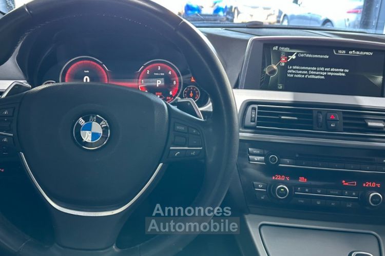 BMW Série 6 Gran Coupe SERIE F06 Luxe Exclusive A 313ch 640d xDrive Pack M Toit panoramique ouvrant Harman Kardon Sièges électriques chauffants - <small></small> 30.990 € <small>TTC</small> - #12