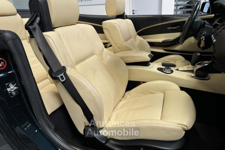 BMW Série 6 SERIE 630CI CABRIOLET 3.0 258 CH E64 BVA6 INDIVIDUAL - <small></small> 22.990 € <small>TTC</small> - #19