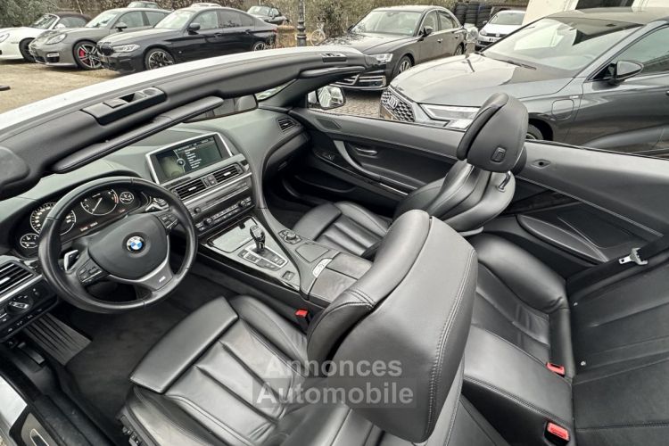 BMW Série 6 SERIE 640i Cabriolet Luxe - BVA Sport - <small></small> 30.990 € <small>TTC</small> - #18