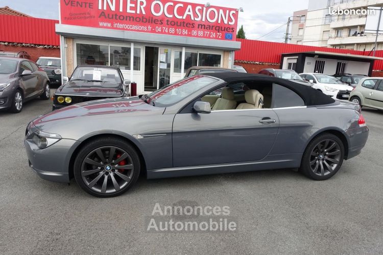 BMW Série 6 SERIE CABRIOLET (E64) 630CIA 258CH - <small></small> 20.000 € <small>TTC</small> - #4