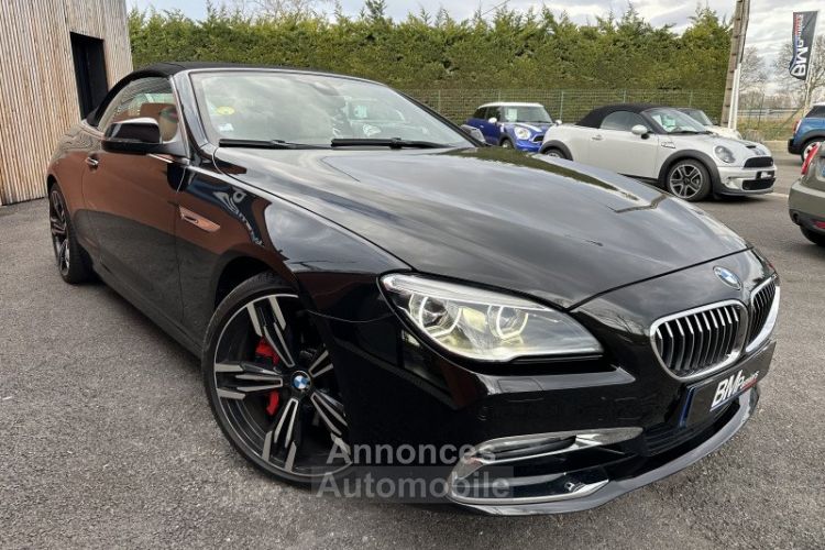 BMW Série 6 SERIE CABRIOLET (F12) 640DA 313CH EXCELLIS - <small></small> 31.990 € <small>TTC</small> - #5