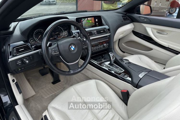 BMW Série 6 SERIE CABRIOLET (F12) 640DA 313CH EXCELLIS - <small></small> 31.990 € <small>TTC</small> - #13