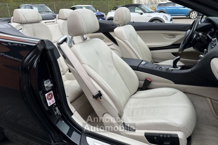 BMW Série 6 SERIE CABRIOLET (F12) 640DA 313CH EXCELLIS - <small></small> 31.990 € <small>TTC</small> - #14