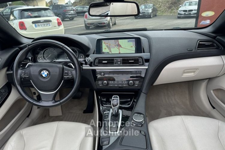 BMW Série 6 SERIE CABRIOLET (F12) 640DA 313CH EXCELLIS - <small></small> 31.990 € <small>TTC</small> - #16