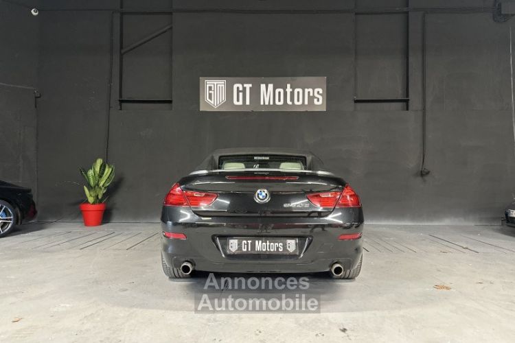 BMW Série 6 SERIE CABRIOLET (F12) 640DA 313CH EXCLUSIVE - <small></small> 32.900 € <small>TTC</small> - #4