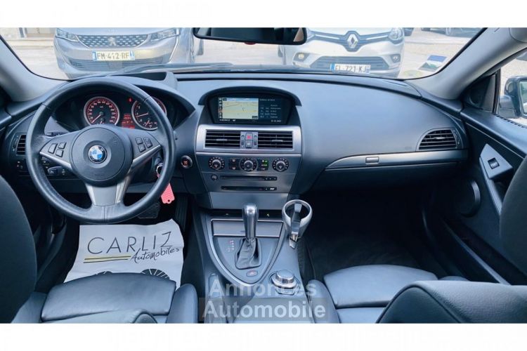 BMW Série 6 SERIE E63 630 CI 258cv Pack Luxe BVA - <small></small> 16.900 € <small>TTC</small> - #11