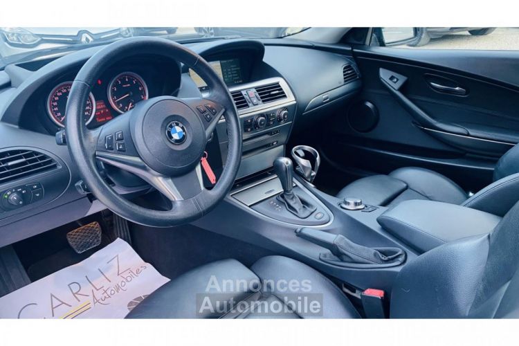 BMW Série 6 SERIE E63 630 CI 258cv Pack Luxe BVA - <small></small> 16.900 € <small>TTC</small> - #13