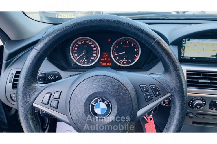 BMW Série 6 SERIE E63 630 CI 258cv Pack Luxe BVA - <small></small> 16.900 € <small>TTC</small> - #17