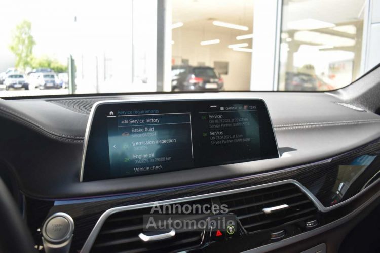 BMW Série 7 745 Saloon eAS OPF M Sport Open roof HUD Laser ACC 360° - <small></small> 69.900 € <small>TTC</small> - #16