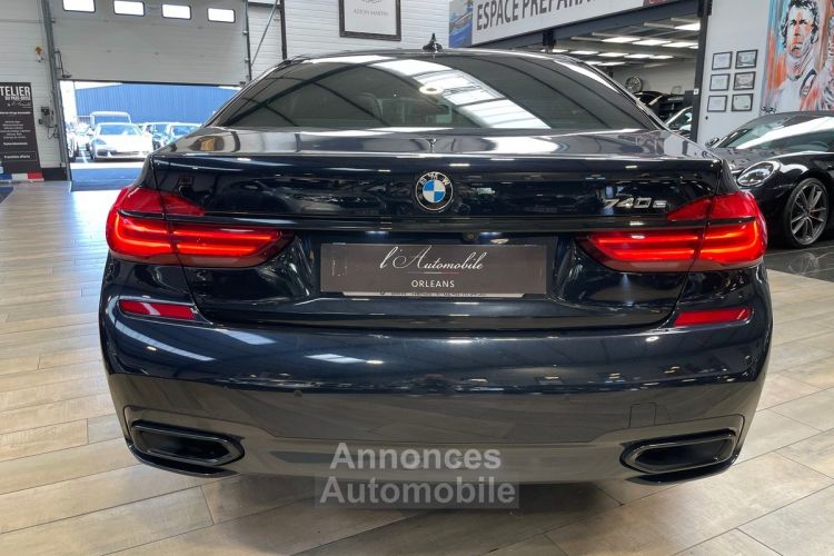 BMW Série 7 (G11) 740E HYBRID 326 - MSPORT - EDITION CARBON CORE - HAMARN KARDON/SIEGE ELEC - <small></small> 38.990 € <small>TTC</small> - #5