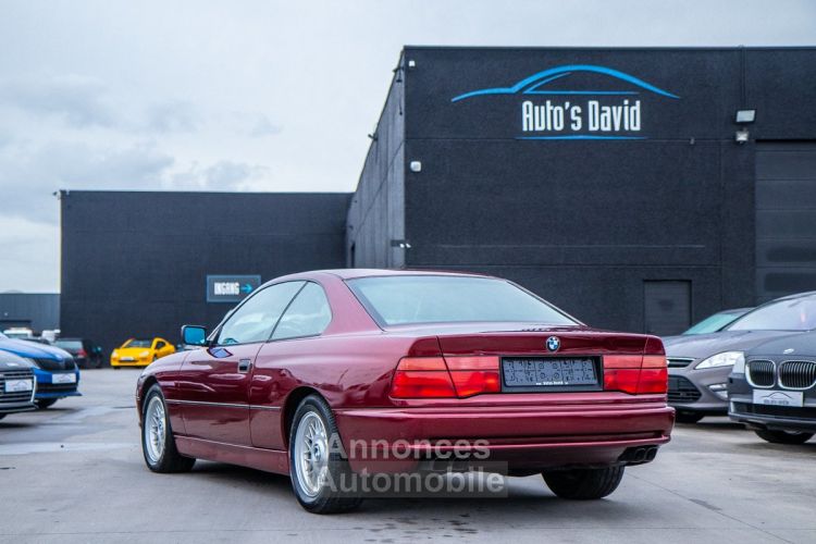 BMW Série 8 850i 5.0 V12 Coupé E31 - OLDTIMER - HISTORIEK - AIRCO - ZETELVERWARMING - CAMERA - <small></small> 20.999 € <small>TTC</small> - #2