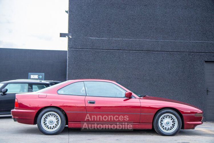 BMW Série 8 850i 5.0 V12 Coupé E31 - OLDTIMER - HISTORIEK - AIRCO - ZETELVERWARMING - CAMERA - <small></small> 20.999 € <small>TTC</small> - #10