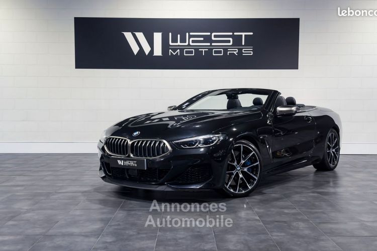 BMW Série 8 M850i Cabriolet V8 4.4 530 – Française Châssis Adaptatif Cristal Harman Kardon 866EMOIS - <small></small> 84.900 € <small>TTC</small> - #1