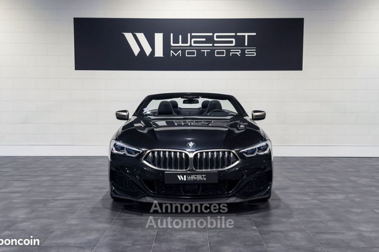 BMW Série 8 M850i Cabriolet V8 4.4 530 – Française Châssis Adaptatif Cristal Harman Kardon 866EMOIS - <small></small> 84.900 € <small>TTC</small> - #2