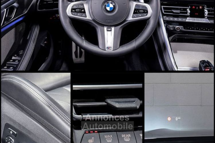 BMW Série 8 M850i Cabriolet V8 4.4 530 – Française Châssis Adaptatif Cristal Harman Kardon 866EMOIS - <small></small> 84.900 € <small>TTC</small> - #7