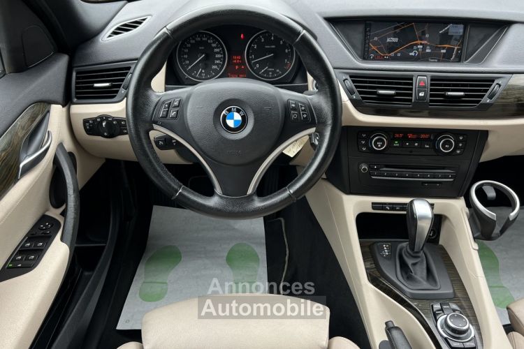 BMW X1 E84 LUXE XDERIVE 28i 3.0 6 CYLINDRES 258 BOITE AUTO ORIGINE FRANCE CritAir 1 - GARANTIE 1 AN - <small></small> 17.970 € <small>TTC</small> - #9