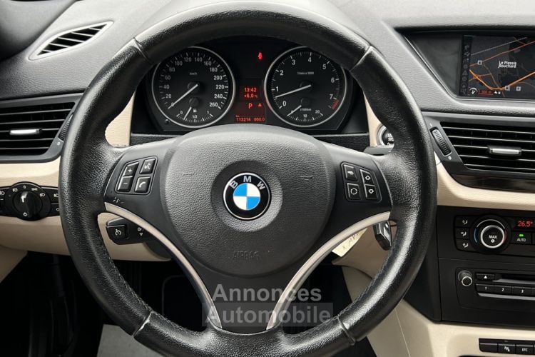 BMW X1 E84 LUXE XDERIVE 28i 3.0 6 CYLINDRES 258 BOITE AUTO ORIGINE FRANCE CritAir 1 - GARANTIE 1 AN - <small></small> 17.970 € <small>TTC</small> - #10