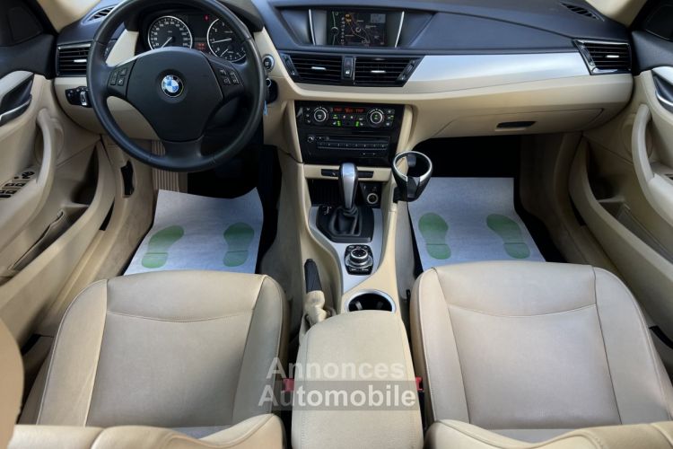 BMW X1 E84 SDRIVE 18i 2.0 150 Cv BOITE AUTO CUIR CHAUFFANT GPS BLUETOOTH CRIT AIR 1 - GARANTIE 1 AN - <small></small> 15.970 € <small>TTC</small> - #8