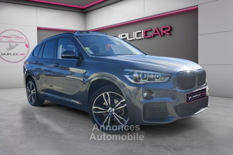 BMW X1 F48 sDrive 18d 150ch BVA8 PACK M/TOIT OUVRANT PANO/CAMERA/SIEGES CHAUFFANTS/GARANTIE 12MOIS - <small></small> 30.990 € <small>TTC</small> - #1