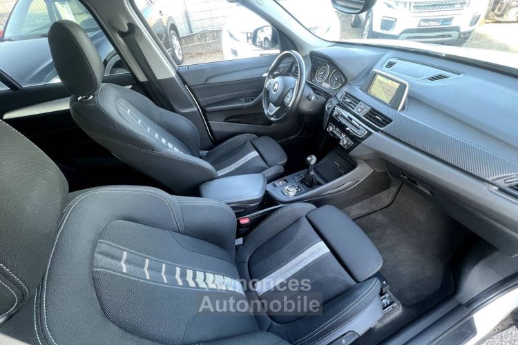 BMW X1 II (F48) sDrive 18d 2.0 150ch Lounge BV6 GPS Attelage - <small></small> 14.990 € <small>TTC</small> - #10