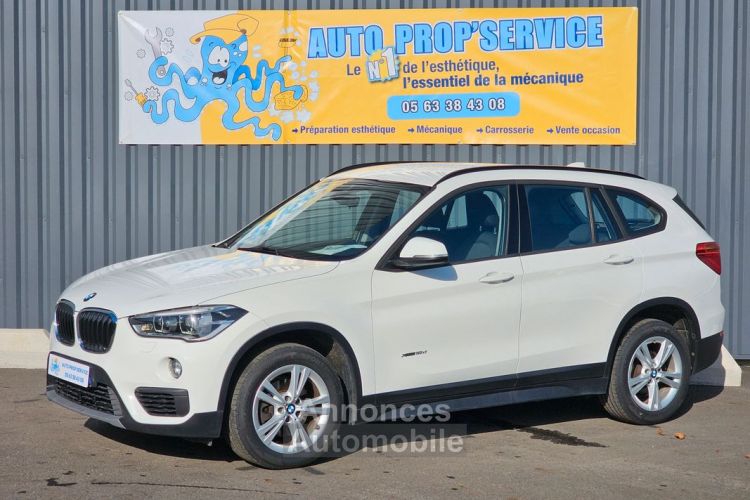 BMW X1 ii (f48) xdrive 18da 150 ch business blanc 2016 ct vierge 4 pneus neufs - <small></small> 15.990 € <small>TTC</small> - #1